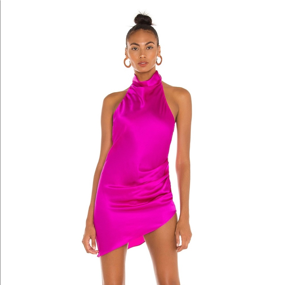 NWT Amanda Uprichard Samba dress in Hot Pink/Fuschia